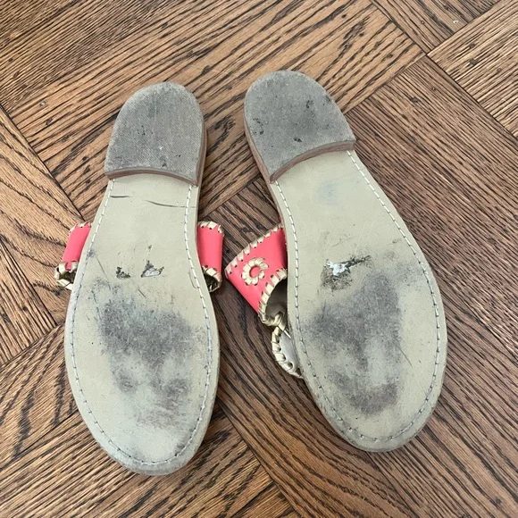 Jack Rogers Women's Bright Orange Sandals - Picture 4 of 4